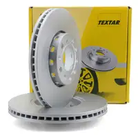 TEXTAR Bremsscheiben Satz f&uuml;r Audi A4 (8D B5 B6 B7) A8 (4D) VW Passat (3B) vorne