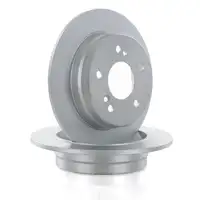 TEXTAR Bremsscheiben Satz Mercedes W202 Limousine C180-280 C200-250D/CDI hinten