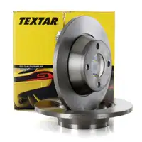 TEXTAR Bremsscheiben Satz f&uuml;r Audi 80 (8C B4) 1.6 2.0 1.9TDI vorne