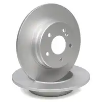 TEXTAR Bremsscheiben Satz Mercedes W202 W203 C208 C209 W210 R171 hinten