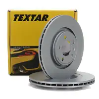TEXTAR Bremsscheiben f&uuml;r Audi A3 Seat Leon Toledo Skoda Octavia VW Golf 4 vorne