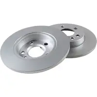 TEXTAR Bremsscheiben Satz f&uuml;r VW Transporter T4 15 Zoll ab 01.1996 hinten