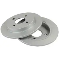 TEXTAR Bremsscheiben Satz f&uuml;r Ford Fiesta V Focus I Scorpio II Sierra hinten