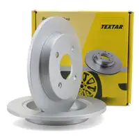 TEXTAR Bremsscheiben Satz f&uuml;r Ford Fiesta V Focus I Scorpio II Sierra hinten