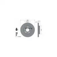TEXTAR Bremsscheiben Satz Mercedes 190 W201 E-Klasse W124 SL R107 vorne