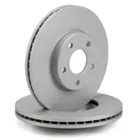 TEXTAR Bremsscheiben Satz f&uuml;r FORD C-MAX FOCUS II VOLVO C30 C70 S40 V50 vorne