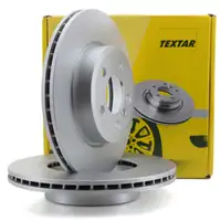 TEXTAR Bremsscheiben Satz f&uuml;r BMW X3 E83 2.0/2.5/3.0i 2.0/3.0d xDrive vorne