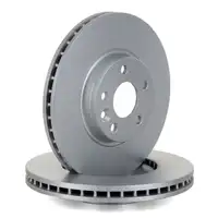 TEXTAR Bremsscheiben + Bel&auml;ge f&uuml;r FORD GALAXY S-MAX VOLVO S60 S80 V60 V70 vorne