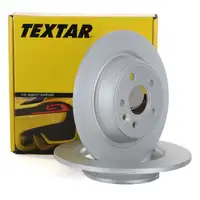 TEXTAR Bremsscheiben Satz f&uuml;r Ford Focus II Galaxy Kuga I Mondeo IV S-Max hinten