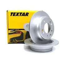 TEXTAR Bremsscheiben Satz f&uuml;r Hyundai i30 ix35 Kia Cee'D Sportage hinten