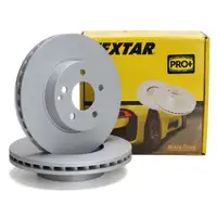 TEXTAR Bremsscheiben Satz MERCEDES W204 C204 S204 W212 C207 A207 S212 R172 vorne