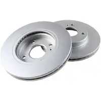TEXTAR Bremsscheiben Satz f&uuml;r Ford Fiesta VI 1.0-1.6Ti 1.4/1.51.6TDCi vorne