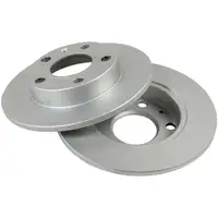 TEXTAR Bremsscheiben Satz f&uuml;r Audi 80 B4 A4 B6 B7 Coupe Seat Exeo hinten