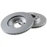 TEXTAR Bremsscheiben f&uuml;r Opel Corsa C 1.0 1.2 1.4 1.3/1.7DI/CDTI mit ABS vorne