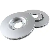 TEXTAR Bremsscheiben + Bel&auml;ge CITROEN C3 I II C4 CACTUS DS3 PEUGEOT 2008 vorne