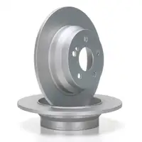 TEXTAR Bremsscheiben Satz MERCEDES CLS C218 E-KLASSE W211 S211 W212 S212 hinten