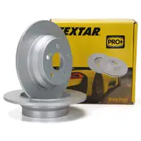 TEXTAR Bremsscheiben Satz MERCEDES CLS C218 E-KLASSE W211 S211 W212 S212 hinten