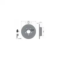 TEXTAR Bremsen Bremsscheiben + Bremsbel&auml;ge Set f&uuml;r Audi A6 (4B C5) PR-0N6 hinten