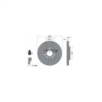 TEXTAR Bremsscheiben + Bel&auml;ge OPEL SIGNUM VECTRA C SAAB 9-3 (YS3F) 15 Zoll vorne