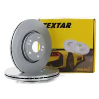 TEXTAR Bremsscheiben Satz f&uuml;r Renault Laguna II 1.6-2.0 16V 1.9/2.0/2.2dCi vorne