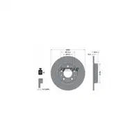 TEXTAR Bremsen Bremsscheiben + Bremsbel&auml;ge f&uuml;r MAZDA 6 GG 626 V PREMACY hinten