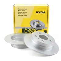 TEXTAR Bremsscheiben Satz Mercedes W169 W245 150-200T 160/180/200CDI hinten