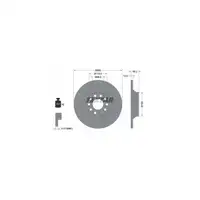 TEXTAR Bremsen Bremsscheiben + Bremsbel&auml;ge f&uuml;r Audi A6 4F C6 1KD/1KQ/2ED hinten
