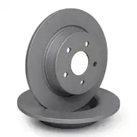 TEXTAR Bremsscheiben Satz f&uuml;r FORD GRAND C-MAX / C-MAX II KA+ KUGA II hinten
