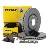 TEXTAR Bremsscheiben Bel&auml;ge CITROEN C3 I II C4 I XSARA PEUGEOT 260 207 307 vorne