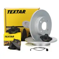 TEXTAR Bremsscheiben + Bel&auml;ge + Wako FIAT PUNTO (176) (188) LANCIA Y (840) vorne