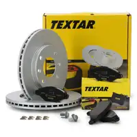 TEXTAR Bremsscheiben + Bremsbel&auml;ge PEUGEOT 206 / SW 206+ 1.1 1.4i 1.4 HDi vorne