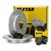 TEXTAR Bremsscheiben + Bremsbel&auml;ge HYUNDAI i10 (PA) KIA PICANTO (SA TA) hinten