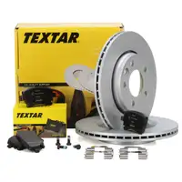 TEXTAR Bremsscheiben + Bremsbel&auml;ge VW Multivan Transporter T5 2E3/2E4 hinten