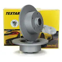 TEXTAR Bremsscheiben f&uuml;r AUDI A4 (B5) 1.6-2.8 1.9/2.5TDI 11.1994-09.2001 hinten