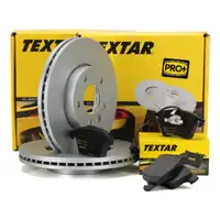 TEXTAR Bremsen Bremsscheiben + Bel&auml;ge + Wako f&uuml;r VW Transporter T5 16 Zoll vorne