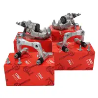 2x TRW Bremssattel + Halter AUDI A3 SEAT LEON SKODA OCTAVIA VW GOLF 5 6 hinten