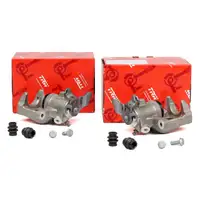 2x TRW BHQ243+BHQ244 Bremssattel Bremszange RENAULT CLIO 3 MODUS THALIA I hinten