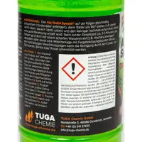 2x 1L 1 Liter TUGA Alu-Teufel Spezial Felgenreiniger Aktivgel s&auml;urefrei GR&Uuml;N