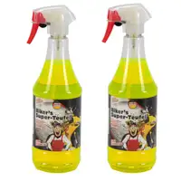 2x 1L 1 Liter TUGA Biker&acute;s Super-Teufel Intensivreiniger Motorradreiniger GEL