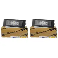 2x TYC Kennzeichenleuchte LED f&uuml;r BMW E81 E87 F20 F21 F12 F13 F06 Z4 E89 hinten