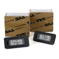 2x TYC Kennzeichenleuchte LED f&uuml;r BMW 1er 2er 3er 4er 5er X1 X3 X4 X5 X6