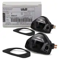 2x ULO Kennzeichenleuchte Nummernschildbeleuchtung f&uuml;r PORSCHE 911 1963-1990