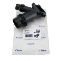 VAICO Wasserflansch K&uuml;hlmittelflansch links oben f&uuml;r BMW 3er E46 E90 5er E39 E60