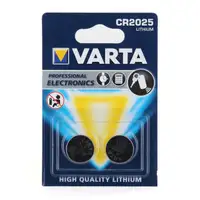 10x 2er Set VARTA Knopfzelle Knopfbatterie Batterie Lithium Cell Power 3V CR2025