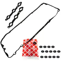 Ventildeckeldichtung + FEBI Gummidichtung Satz BMW E46 E39 E60 E61 E65 X3 X5 M54