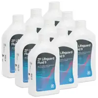 ZF PARTS Getriebe&ouml;l Automatikgetriebe&ouml;l LifeGuard FLUID 9 HP - 9x 1 Liter