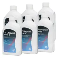 6x 1 Liter ZF PARTS Getriebe&ouml;l Automatikgetriebe&ouml;l LifeGuard FLUID 8 HP