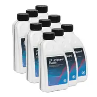 9x 1 Liter ZF PARTS Getriebe&ouml;l Automatikgetriebe&ouml;l LifeGuard FLUID 5 HP