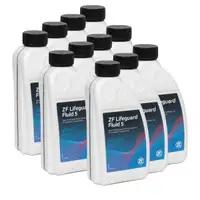 11x 1 Liter ZF PARTS Getriebe&ouml;l Automatikgetriebe&ouml;l LifeGuard FLUID 5 HP