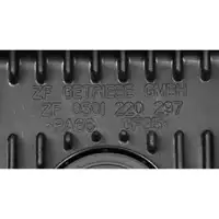 Original ZF GETRIEBE&Ouml;LWANNE f&uuml;r BMW GA6HP19Z inkl. Getriebefilter + Abstandst&uuml;ck